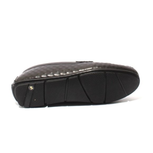 ROBERTO SERPENTINI m2 Black Soft Leather Slipper Moccasins Loafers main image 7